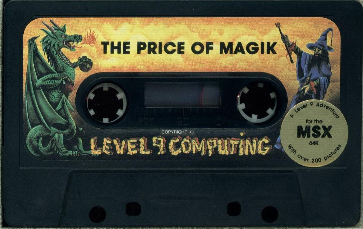 Price Of Magik box art for MSX
